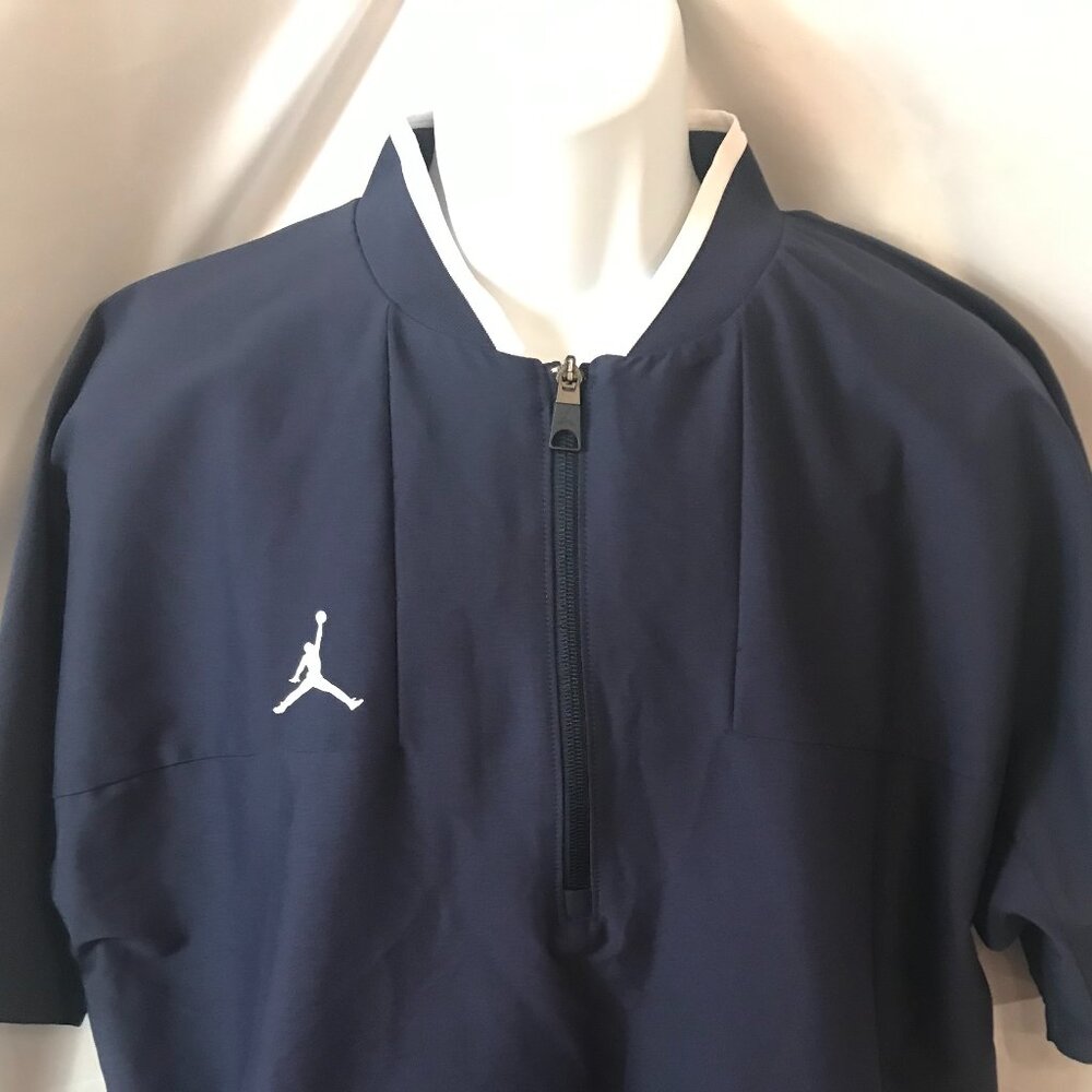 Jordan Coach Sideline Activewear Athletic Sport Cut Standard Fit Shirt Jacket - Picture 2 of 6
